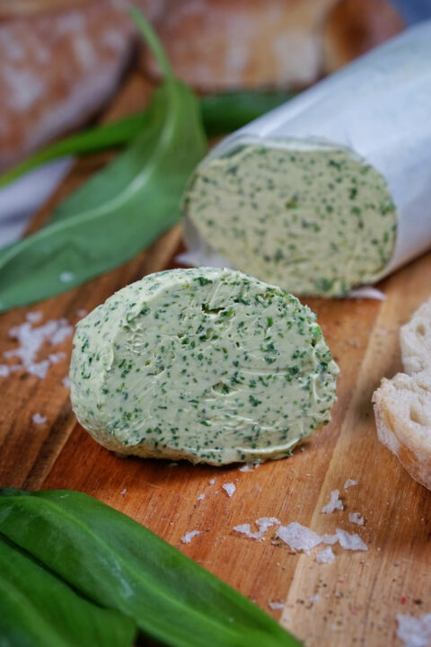 Bärlauch Butter selber machen - schnelles und einfaches Rezept