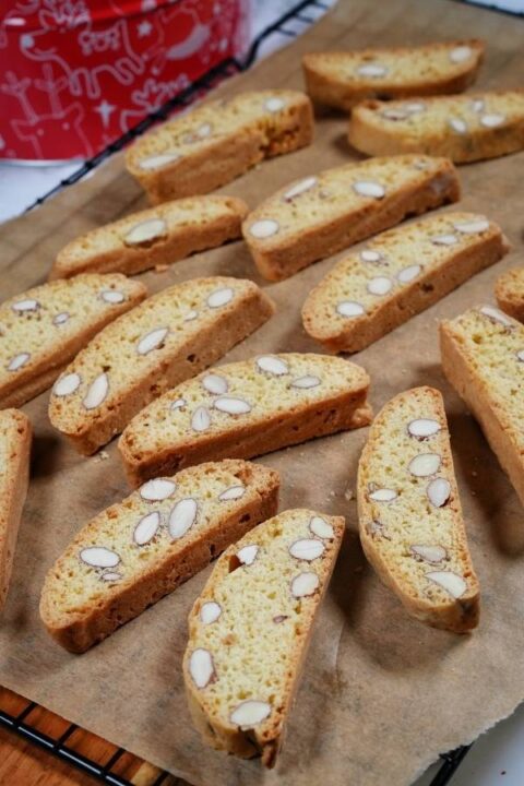 Cantuccini Rezept - original italienisches Mandelgebäck