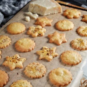 Käseplätzchen Rezept - Beitragsbild