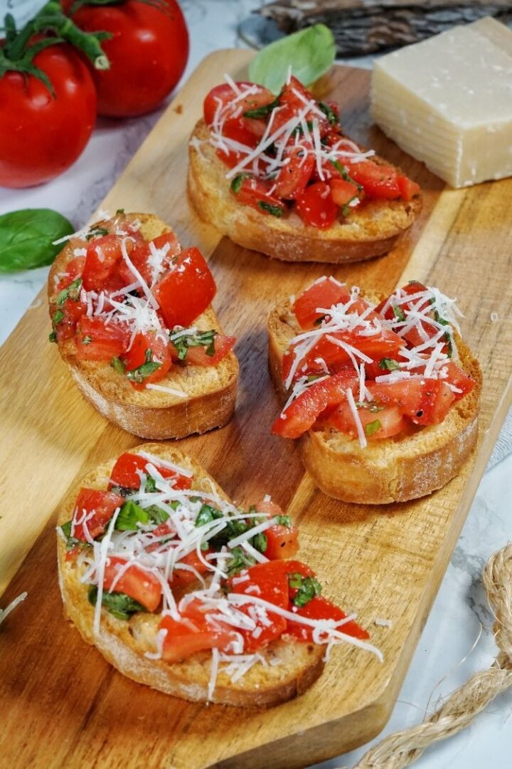 einfaches rezept bruschetta rezept italienisch