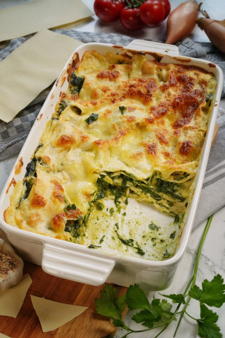 Spinatlasagne einfaches Rezept