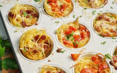 Spaghetti Muffins